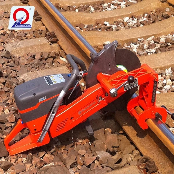 Portable petrol railway cutting machine Portable petrol railway cutting machine