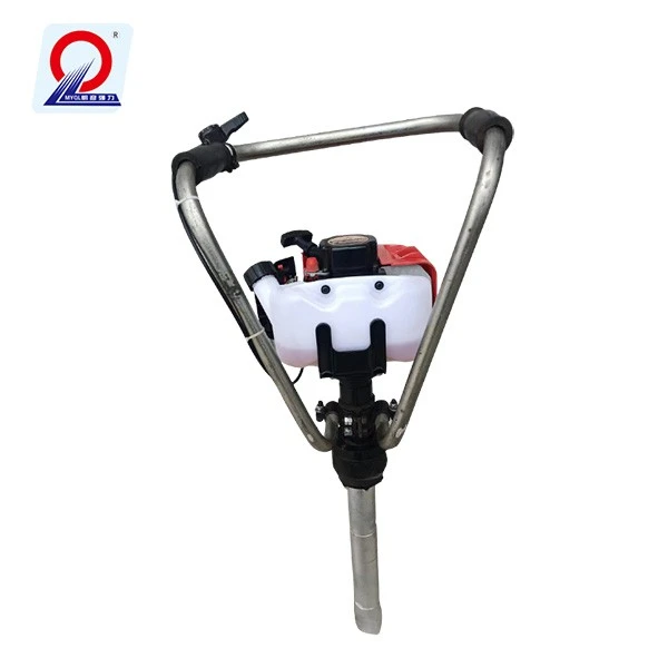 Portable petrol rail tamper machine